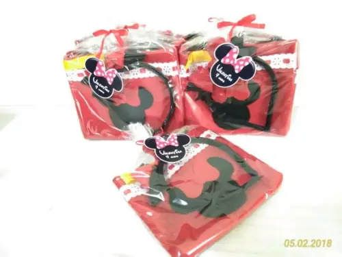 Kit Bolsinha e Arco Minnie