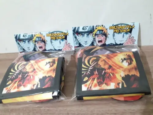 Kit Carteira e Tapa Olho Naruto