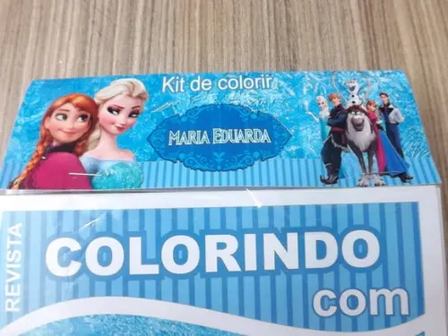 Kit de Colorir da Frozen
