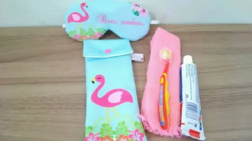 Kit Festa do Pijama Flamingo