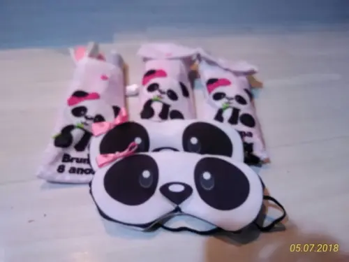 Kit Festa do Pijama Ursinha Panda