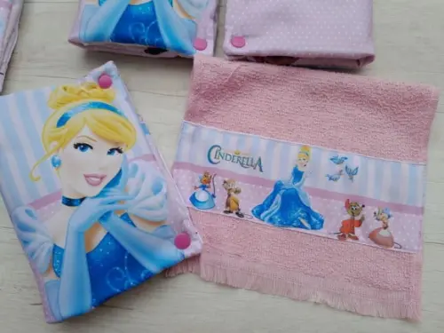 Kit Higiene Cinderela Rosa