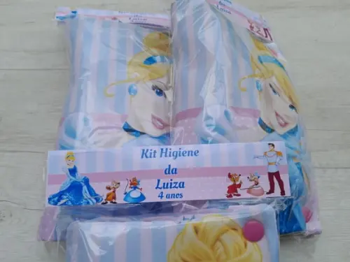 Kit Higiene Cinderela Rosa