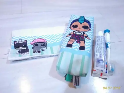 Kit Higiene estojo LOL SURPRISE menino