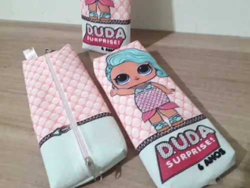 Kit Higiene Estojo Lol Menina