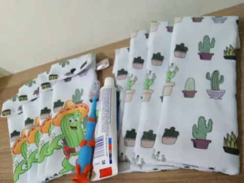 Kit Higiene Fino - Cactos Infantil