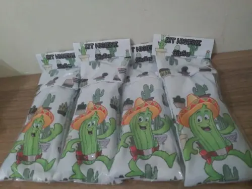 Kit Higiene Fino - Cactos Infantil
