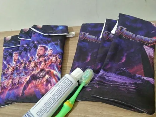 Kit Higiene Fino - Vingadores Ultimato