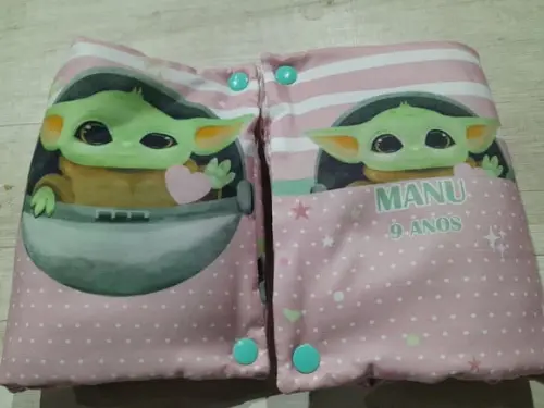Kit Higiene Luxo Festa do Pijama Baby Yoda