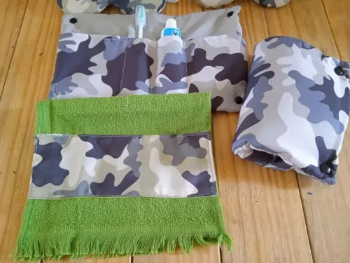 Kit Higiene Luxo Camuflado
