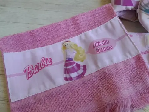 Kit Higiene Luxo Festa do Pijama Barbie