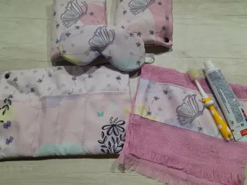 Kit Higiene Luxo Festa do Pijama Borboleta