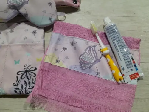 Kit Higiene Luxo Festa do Pijama Borboleta