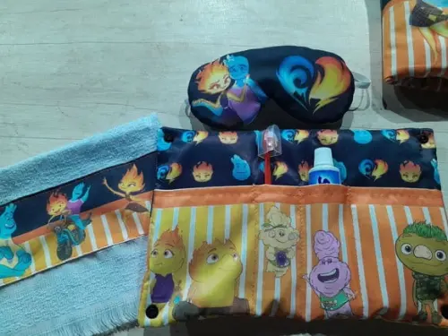 Kit Higiene Luxo Festa do Pijama Elementos