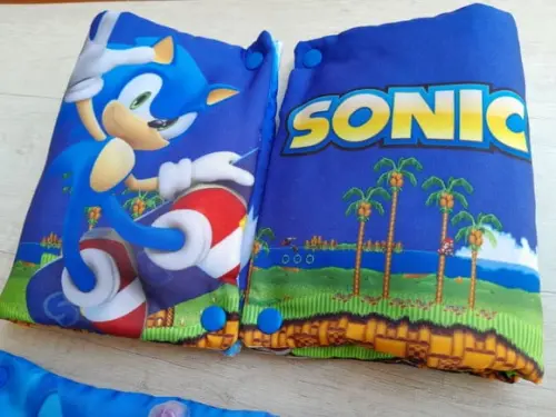 Kit Higiene Luxo Festa do Pijama Sonic