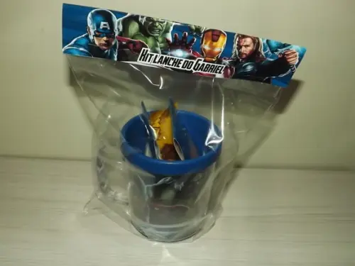 Kit Lanche Vingadores