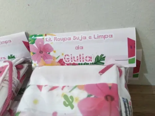 Kit Roupa Suja Roupa Limpa Festa Tropical
