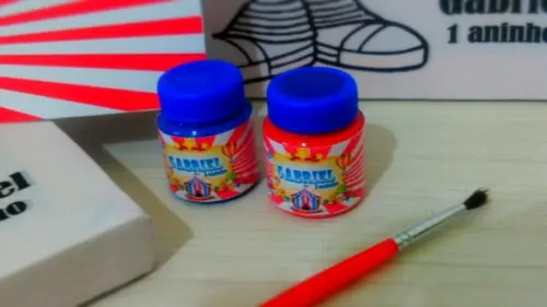 Kit Tela de Pintura Circo Patati Patata