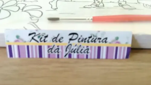 Kit Tela de Pintura Enrolados com Lapela