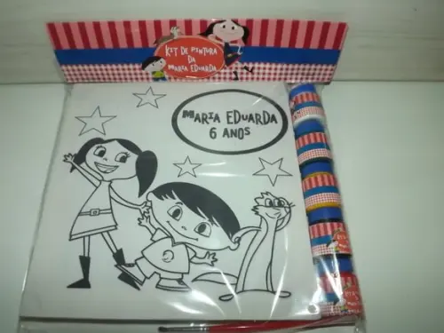 Kit Tela de Pintura O Show da Luna com Lapela