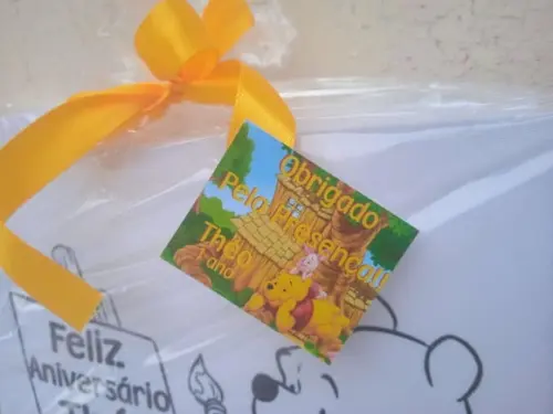 Kit Tela de Pintura Ursinho Pooh