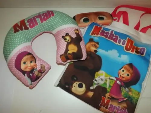 Kit Viagem A menina e o Urso