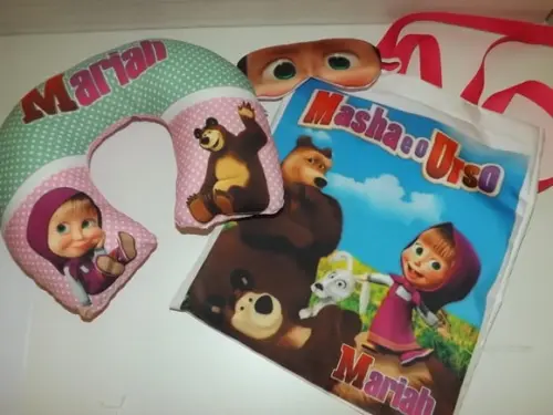 Kit Viagem A menina e o Urso