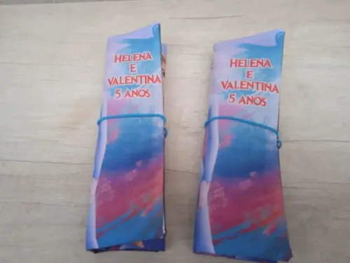 Lousa de Tecido Frozen Ii Azul 20 x 30