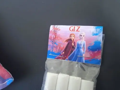 Lousa de Tecido Frozen Ii Azul 20 x 30