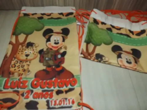 Mochila infantil - Mickey Sáfari