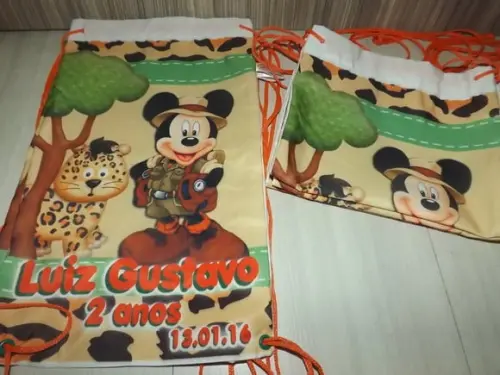Mochila infantil - Mickey Sáfari