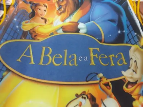 Mochila Infantil A Bela e a Fera