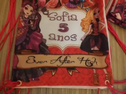Mochila Infantil Ever After High