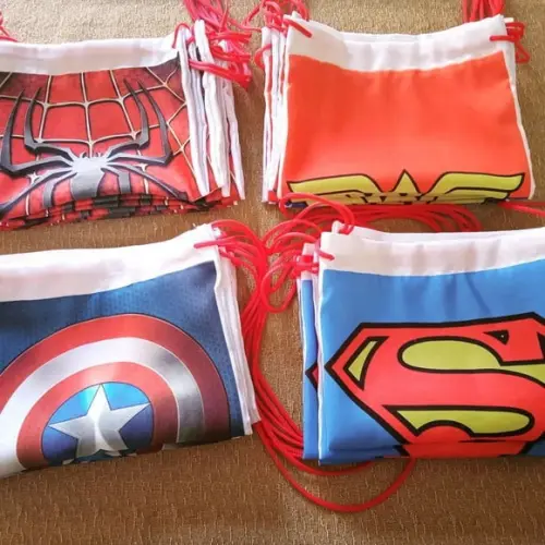 Mochila infantil Heróis
