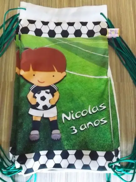 Mochila Infantil Futebol