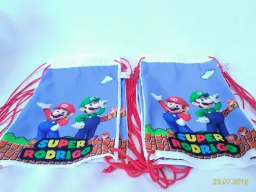 Mochila infantil Mario Bross