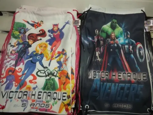 Mochila Infantil Personalizada Avengers