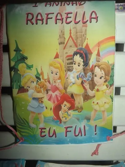 Mochila Infantil Princesas Baby