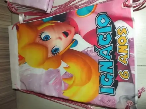 Mochila infantil princesa Mario