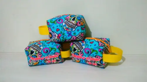 Necessarie Porta batom Caveira Mexicana