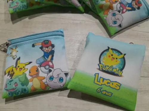 Porta Níquel Pokemon Menino
