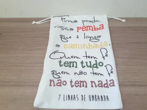 Sacolinha para Contas Unitárias