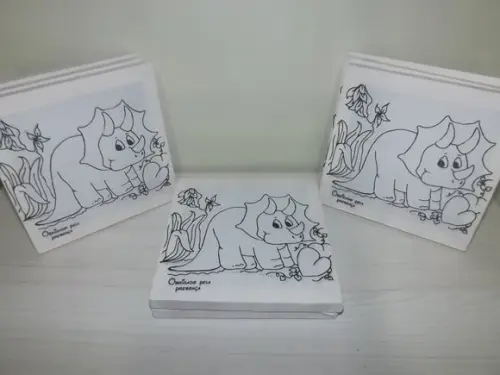 Tela de Pintura Personalizada Dinossauro