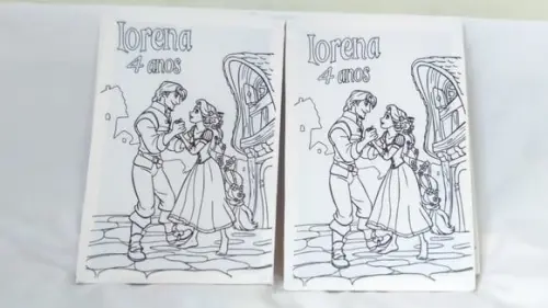 Tela de Pintura Personalizada Enrolados