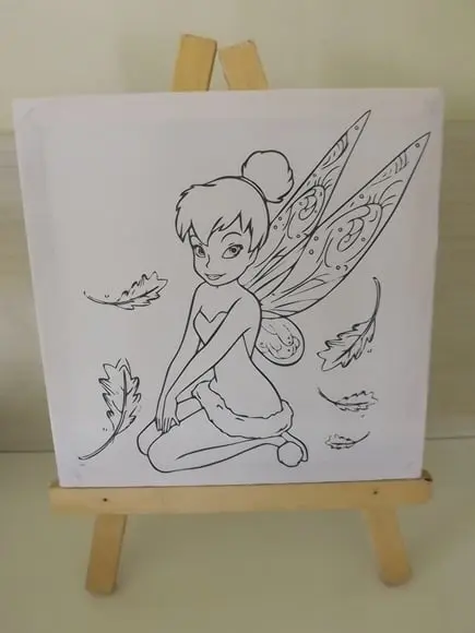 Tela de Pintura Personalizada Peter Pan