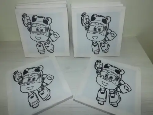 Tela de Pintura Super Wings Dizzy