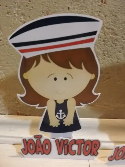 Totem Personalizado 3D - Marinheiro P