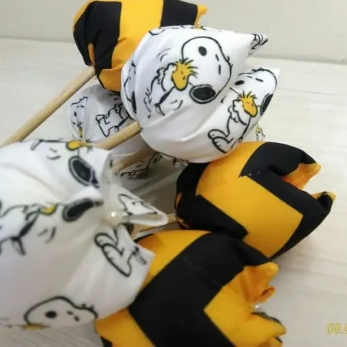 Tulipas de tecido Personalizada Snoopy