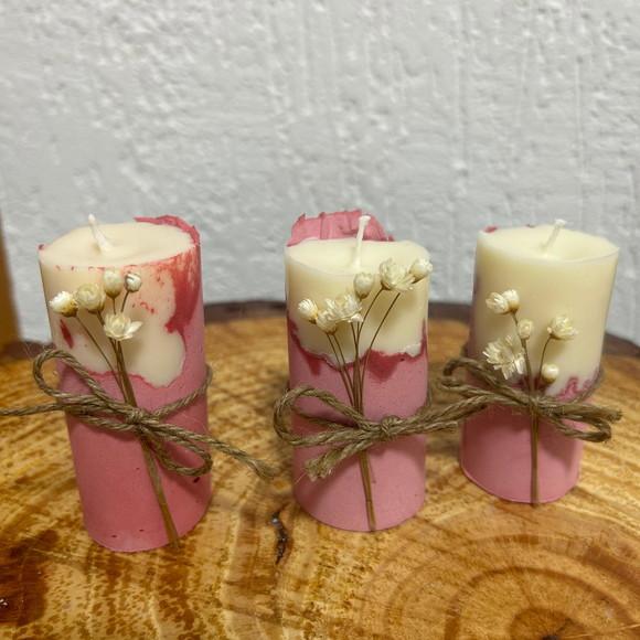 Vela na Base de Cimento para Eventos
