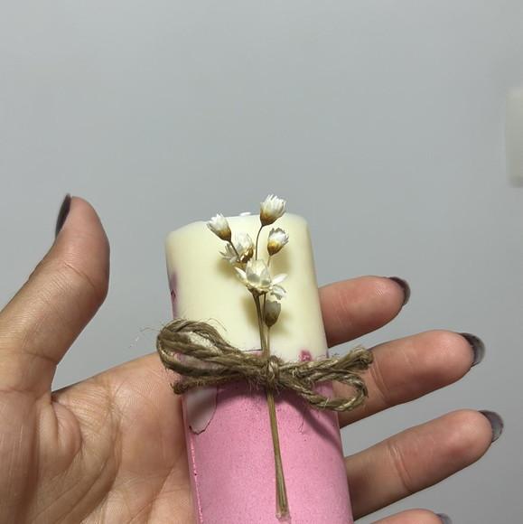 Vela na Base de Cimento para Eventos
